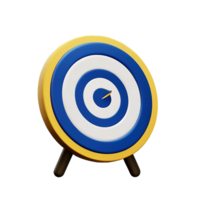 dart board with arrow for business target png