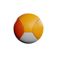 ball 3d rendering icon illustration png