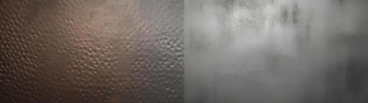 Set texture group of metallic gradient steel shiny background silver gold color. AI generated. photo