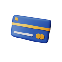 credit card 3d icon png