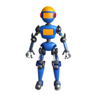 robot 3d tolkning ikon illustration png