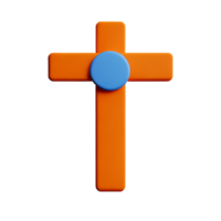 cross  3d icon illustration png