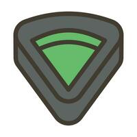 Ballpark Tours Vector Thick Line Filled Colors Icon For Personal And Commercial Use.