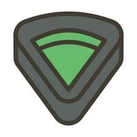 Ballpark Tours Vector Thick Line Filled Colors Icon For Personal And Commercial Use.