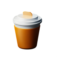 coffee latte art 3d coffee illustration icon png