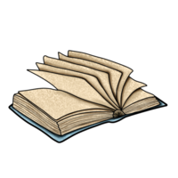 Stapel altes Buch png