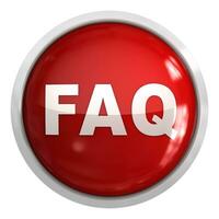 Red Faq Button photo