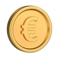 Gold Euro Symbol photo