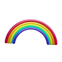 arcobaleno 3d icona illustrazione png