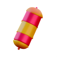 bonbons 3d le rendu icône illustration png