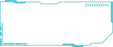 Futuristic Tech Frame vector