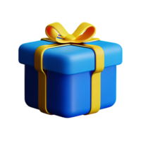 regalo 3d icono ilustración png