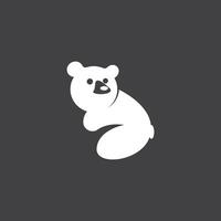 Bear Icon And Symbol Vector Template Illustration