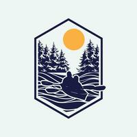 Canoe Logo vector