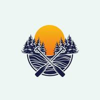 Canoe Logo vector