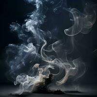 Abstract background, smoke texture design photo