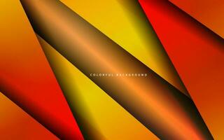 Abstract overlap layer papercut background vector