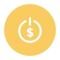 Flat Icons of Business and Finance vector