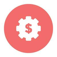 Flat Icons of Business and Finance vector