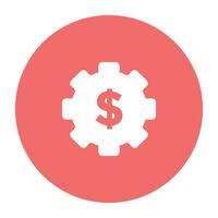 Flat Icons of Business and Finance vector