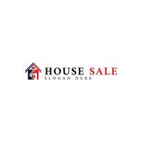 Home sales logo vector. vector