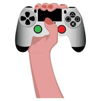 gaming controller joystick vector illustration