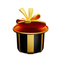 gift box 3d rendering icon illustration png