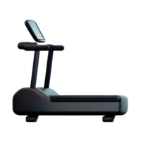 treadmill equipment 3d gym fitness icon png