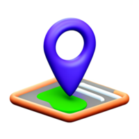 Ort 3d Symbol Illustration png