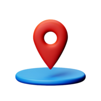 location 3d icon illustration png