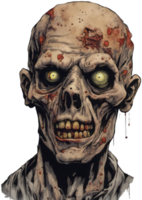 ai generativo Halloween cranio maglietta design png