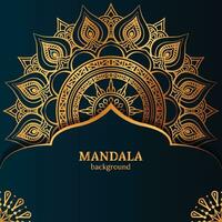 luxury mandala with abstract background. Decorative mandala design for cover, card, print, poster, banner, brochure, invitation. vector