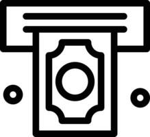 Cajero automático máquina icono para descargar vector