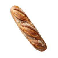 Freshly baked bread isolated on transparent background, created with generative AI png