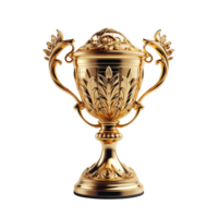 Trophy icon on transparent background, created with generative AI png
