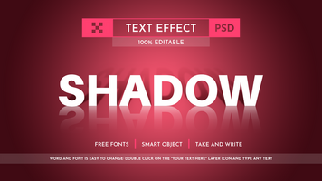 Reflect Paper - Editable Text Effect, Font Style psd