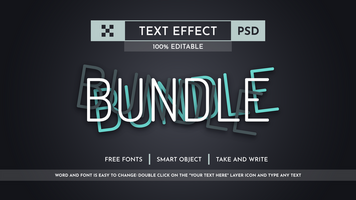 Papers - Editable Text Effect, Font Style psd