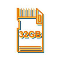 Data Storage Vector Icon