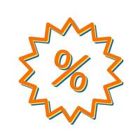 Discount Label Vector Icon