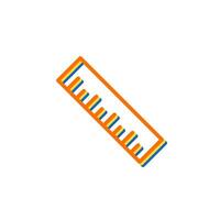 Ruler Vector Icon