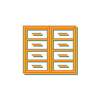 Locker Vector Icon