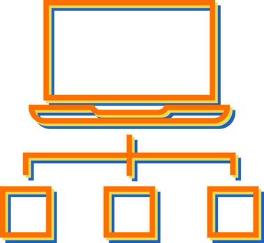 System Connection Vector Icon