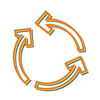 Cycle Arrow Vector Icon