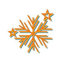 Snowflakes Vector Icon