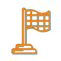 Flags Vector Icon