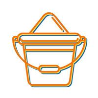 Sand Bucket Vector Icon