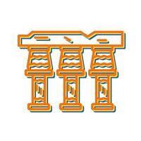 Luxor Temple Vector Icon