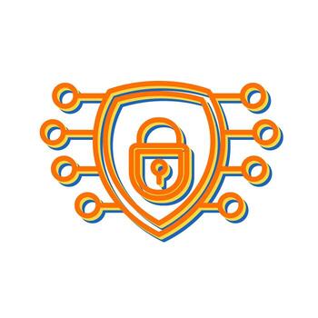 icono de vector de seguridad
