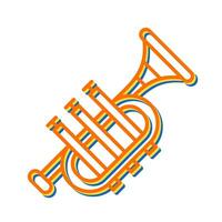 Trumpets Vector Icon