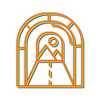 Tunnel Vector Icon